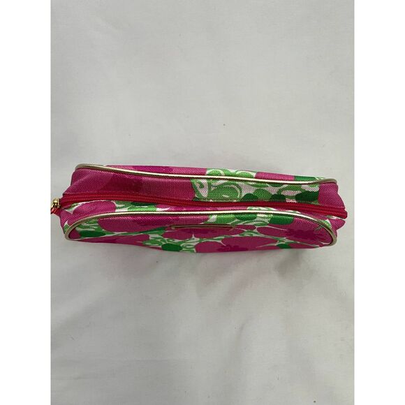 Lilly Pulitzer for Estee Lauder Pink Cosmetic Bag Floral Barbiecore Cute Case - Picture 2 of 9